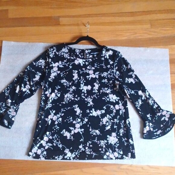 Floral Blouse Medium Karl Lagerfeld - Picture 2 of 12